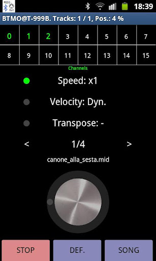 BT MIDI-Out Demo