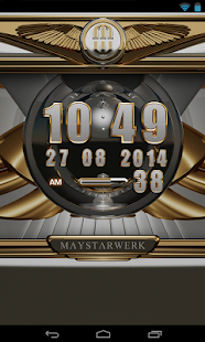 Digi Clock Widget Odinson - náhled