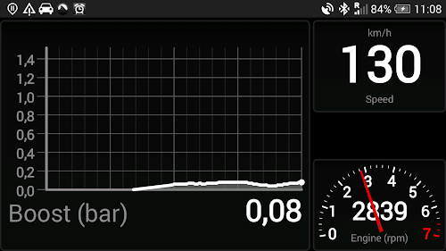 Android application OBD Dashboard screenshort