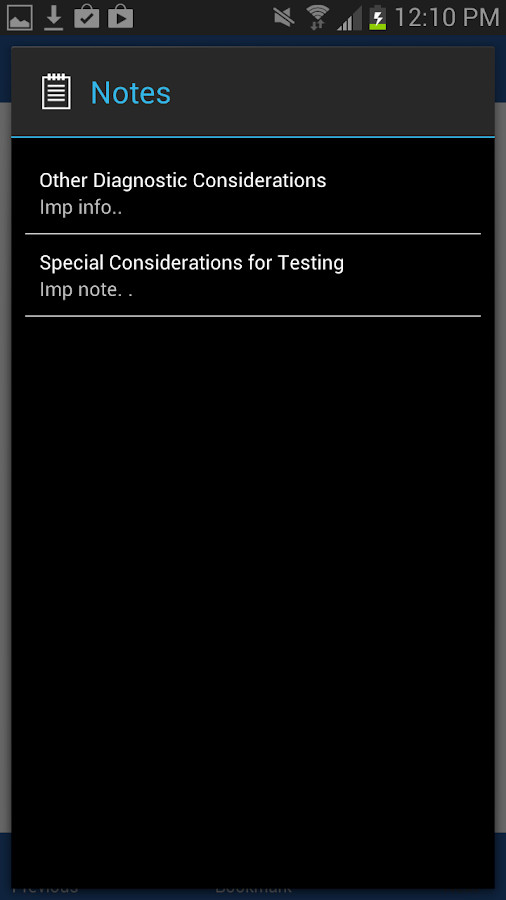   CDC LTBI – posnetek zaslona 