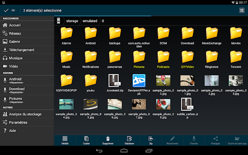File Manager HD (Explorer) - screenshot thumbnail