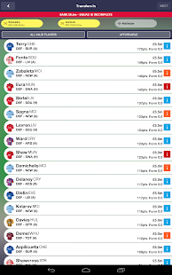 Fantasy Premier League 2014/15 - screenshot thumbnail