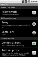 Gae Proxy APK صورة لقطة الشاشة #1