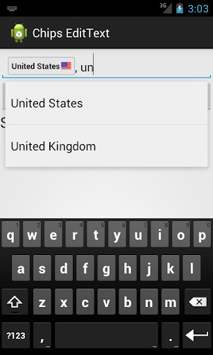 【免費工具App】Chips Edittext Demo-APP點子