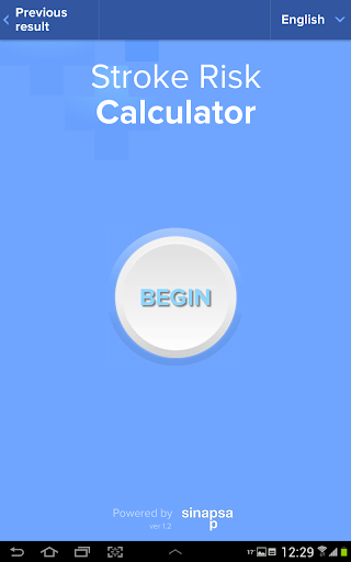 Stroke Risk Calculator