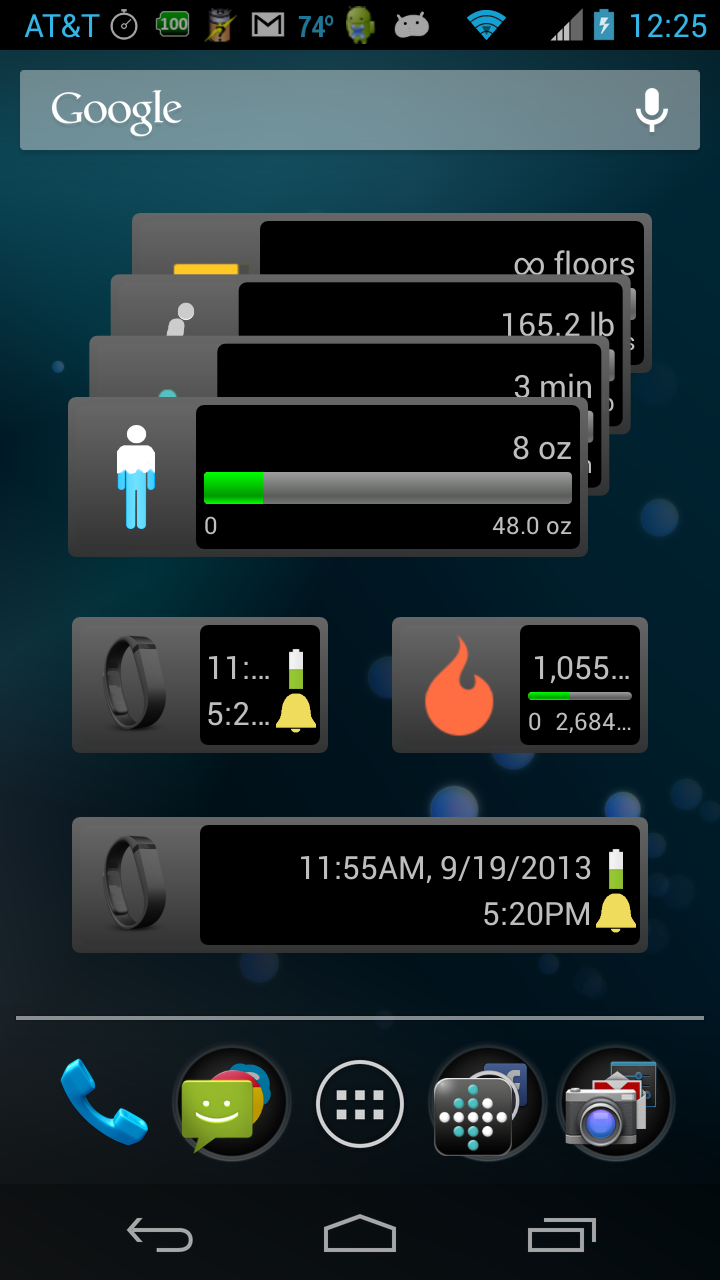 FitIt Pro for FitBit® Screen 1