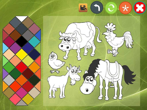 【免費休閒App】Farm coloring book-APP點子