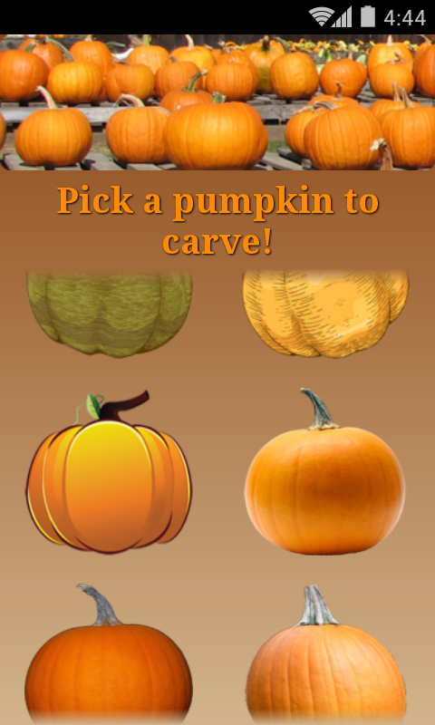Pumpkin Carver Pro HD Screen 2