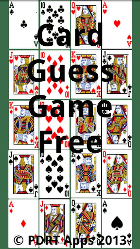 Card Guess Free