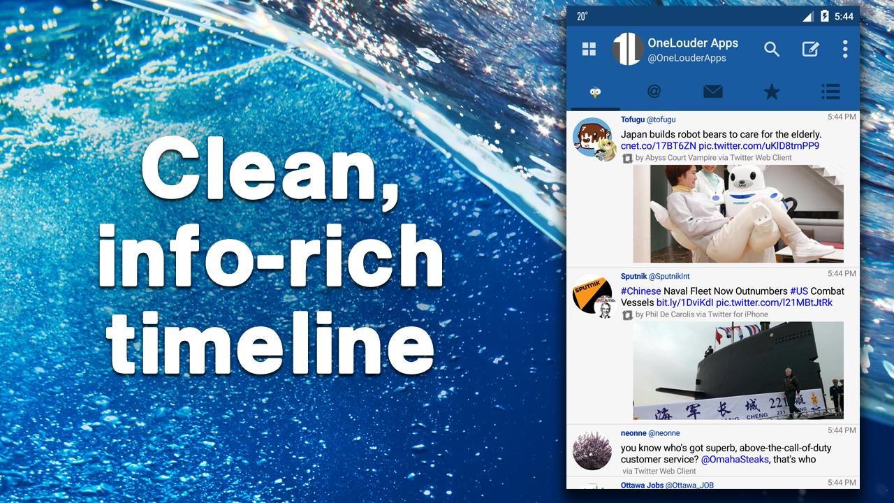 TweetCaster Pro for Twitter   - screenshot