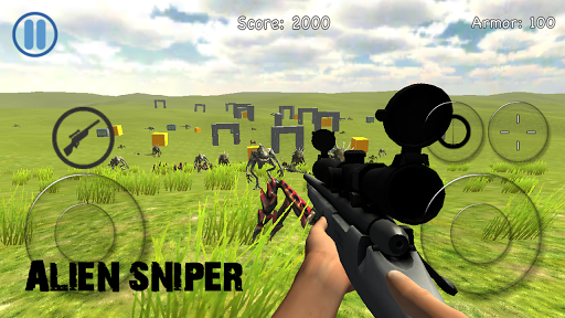 【免費模擬App】Alien Sniper 3D Combat-APP點子