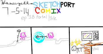 Sketchport Comix: Episode 18 Portal Hole