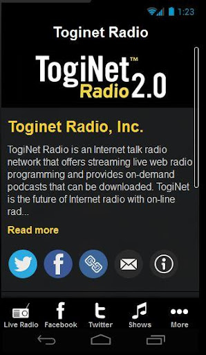 【免費音樂App】Toginet Radio-APP點子