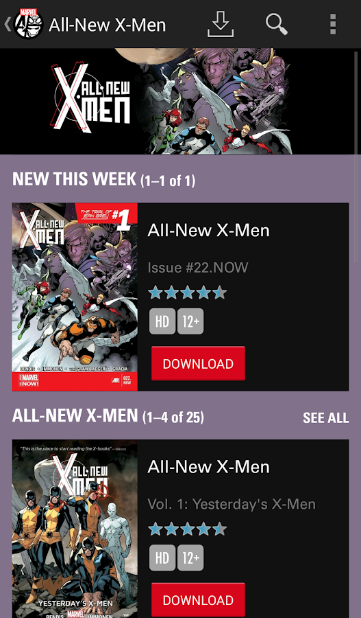 Marvel Comics - Android Apps on Google Play