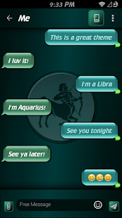 Free Download Sagittarius Theme for GO SMS APK for Android