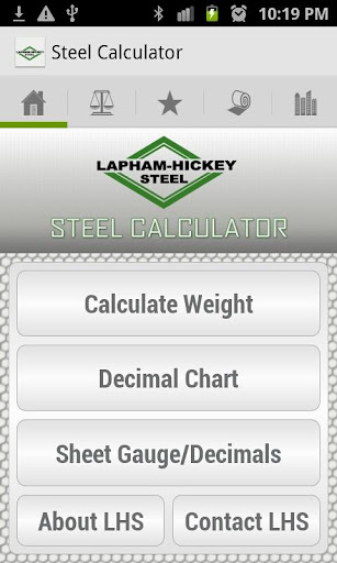 LH Steel Calculator