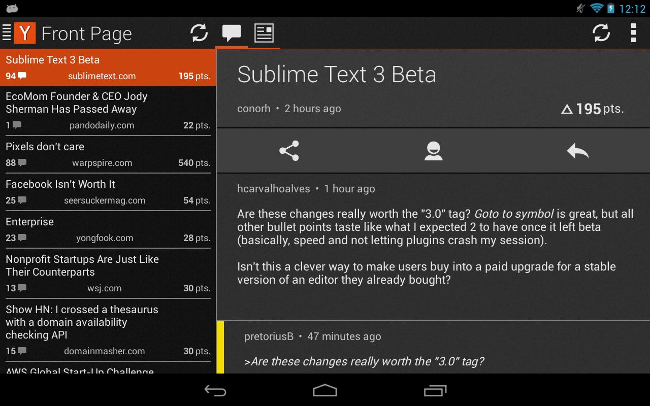   Hacker News 2- screenshot 