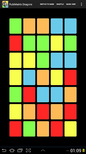Rubi Matrix colors puzzle