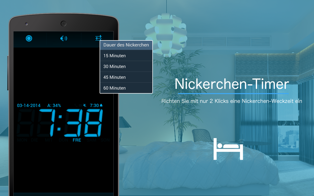 Wecker Digital (Alarm) Free AndroidApps auf Google Play