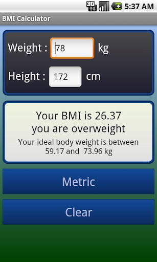 BMI Calculator