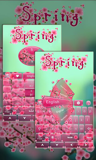 【免費生活App】Spring Go Keyboard Theme-APP點子