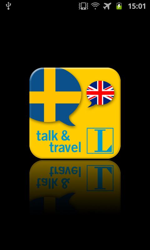 Android application Swedish talk&amp;travel screenshort