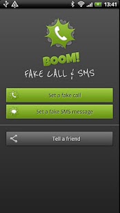 BOOM Fake call and SMS