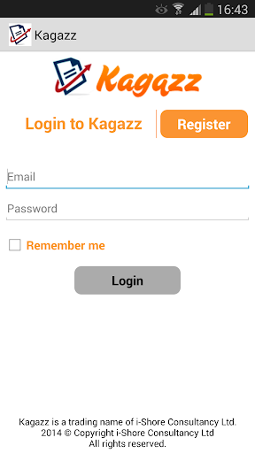 Kagazz - Easy Receipt Upload