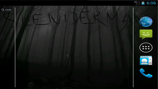 Slender Man Live Wallpaper