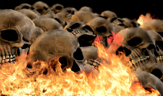 How to install Burning Skulls Live Theme lastet apk for laptop