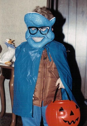 Kale in Crest Toothpaste costume - 1989