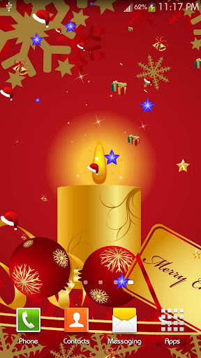 Christmas Falling HD LWP