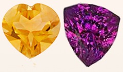 Citrine with Amythist copy