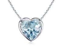 blue topaz pandant