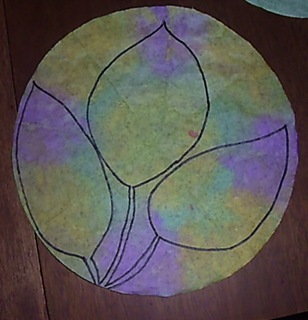 draw leaf shapes