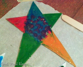 my finished star