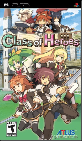 Class of Heroes PSP RPG Full Download