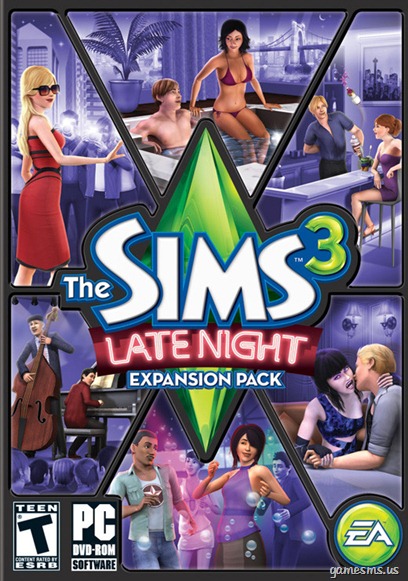 The Sims 3 Late Night ART