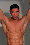 Khalid Ezra, a handsome muscleman