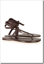 Bernardo Tie multi-strap leather sandals