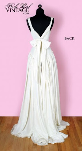 1950 39s Cahill Beverly Hills Designer Wedding Gown