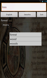 English Sesotho Dictionary Screenshots 0