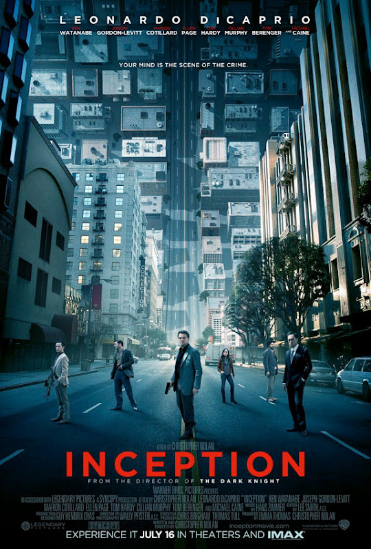 Inception, movie, poster, dvd, cover