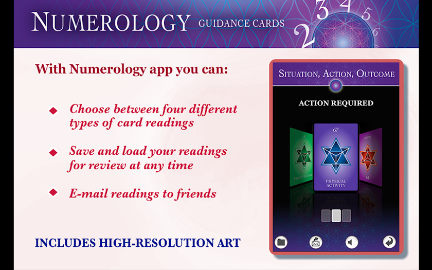 Numerology Guidance Cards Screen 2