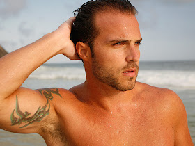 Big Brother Brazil 8 Model Fernando Mesquita Wet
