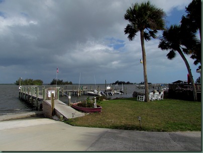 boat ramp at Pelican Landing campground off hwy 1 on intercoastal