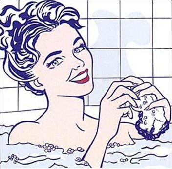 woman In Bath