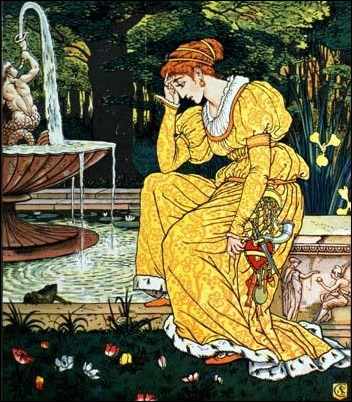 frog prince by Walter Crane