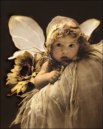 vintage baby fairy by dorothy wallace