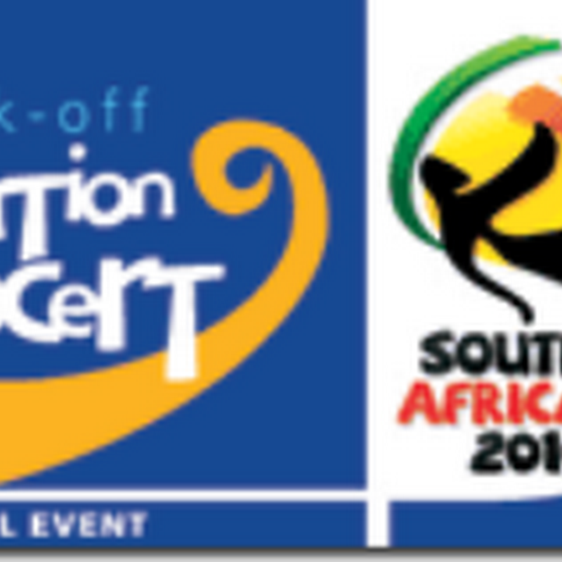 Concertul de la festivitatea de deschidere a Campionatului Mondial de fotbal Africa de Sud